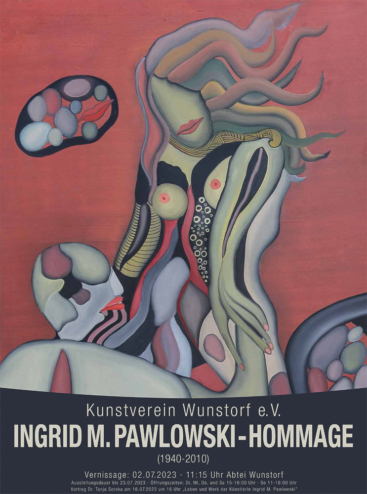 INGRID M.PAWLOWSKI-HOMMAGE beim Kunstverein Wunstorf e.V.