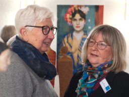 Vernissage Mensch I - Eröffnung