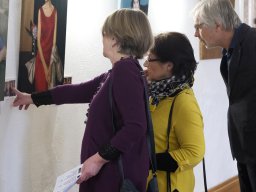 Vernissage Mensch I - Eröffnung