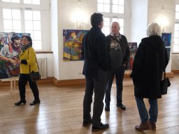 Vernissage Mensch I - Eröffnung